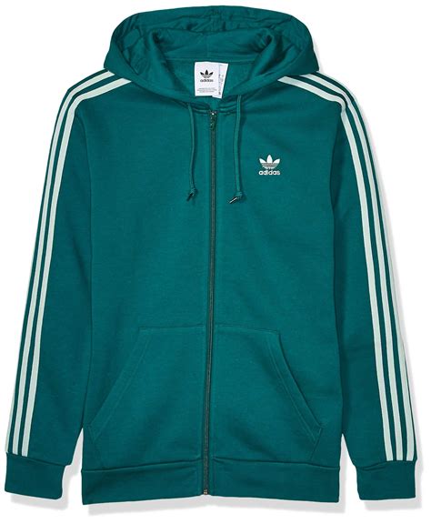 adidas original 3 stripes a zip hood for men